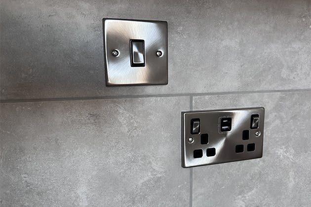 New sockets fitted