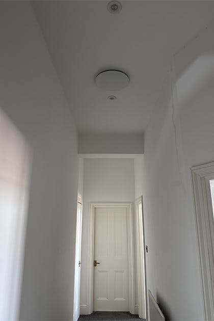 Smoke alarm fitted